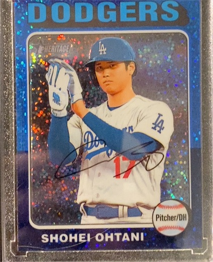 2024 Topps Heritage #371 Shohei Ohtani — front