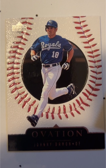 1999 Upper Deck Ovation #19 Johnny Damon — front