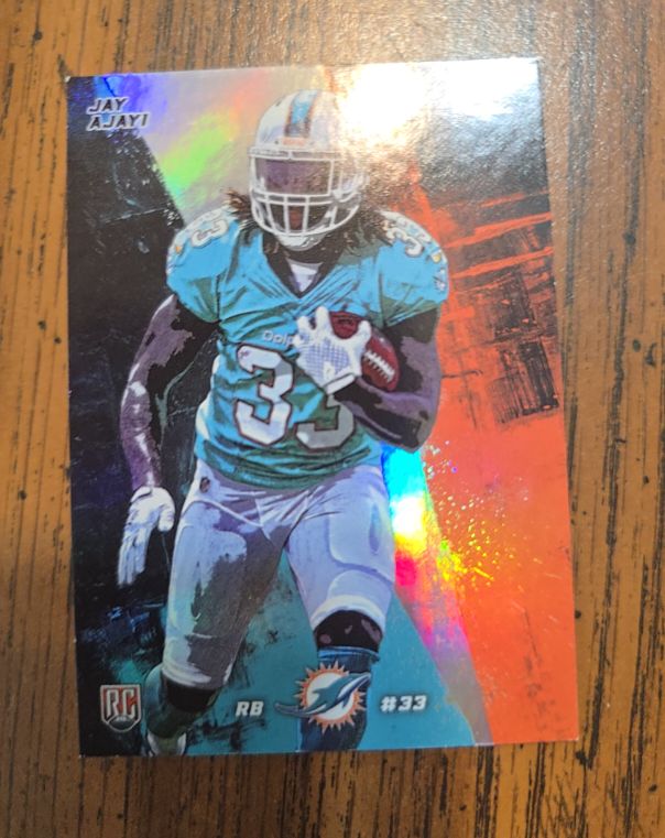 2015 Topps Fire #50 Jay Ajayi — front
