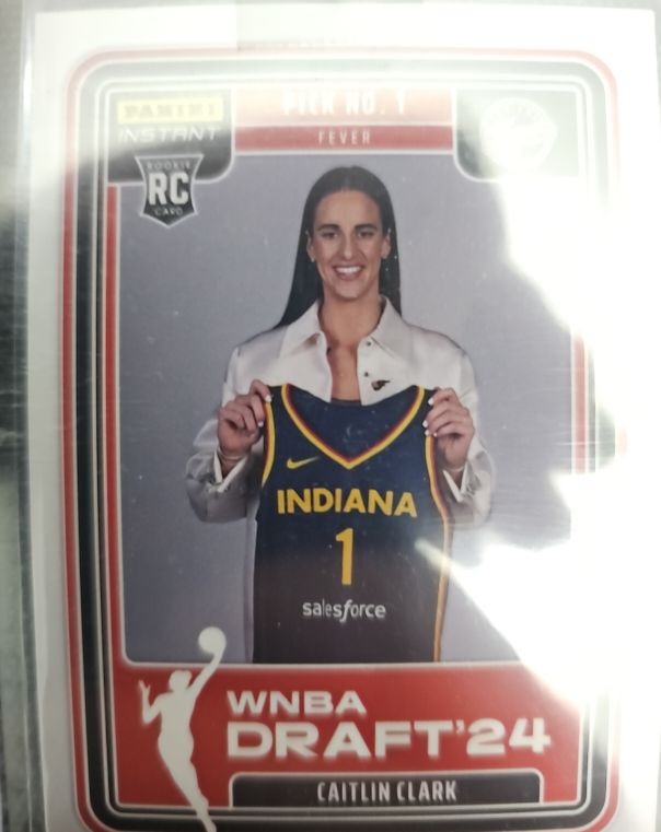 2024 Panini Instant WNBA Draft Night #DN1 Caitlin Clark — front