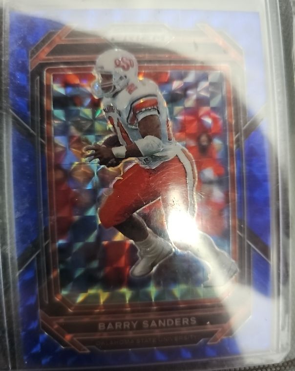1997 Prizm #350 Barry Sanders — front
