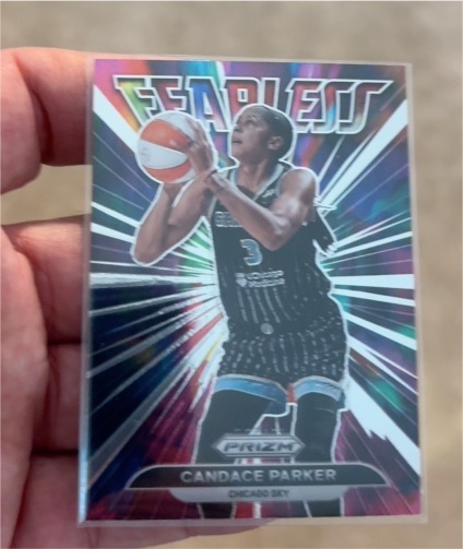 2022 Panini Prizm WNBA #15 Candace Parker Fearless — front
