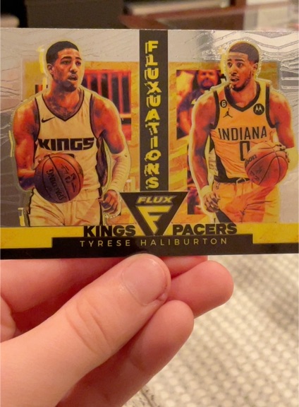 2022-23 Panini Flux #6 Tyrese Haliburton Fluxuations — front
