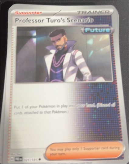 2023 Pokémon TCG Paradox Rift #171 Professor Turo's Scenario — front