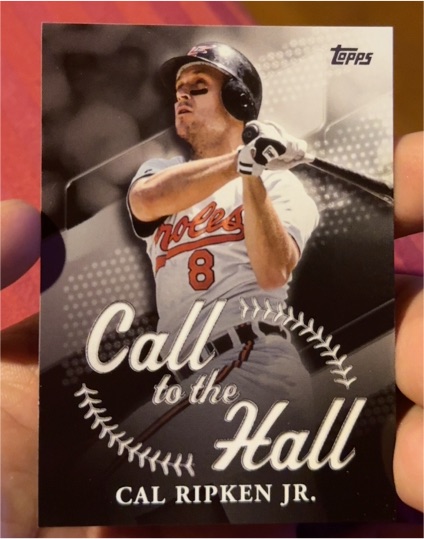 2025 Topps Series 1 #CTH-5 Cal Ripken Jr. Call to the Hall — front