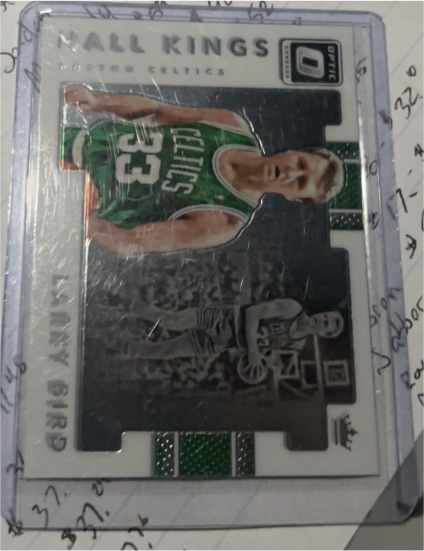 2017-18 Donruss Optic Hall Kings #HK-33 Bill Sharman — front