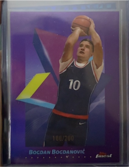 2024-25 Topps Finest #3 Bogdan Bogdanovic — front