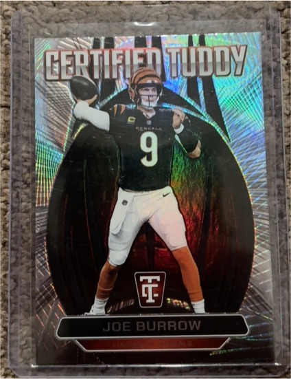 2024 Panini Totally Certified #16 Joe Burrow Certified Tuddy — front