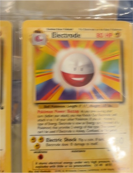 1999 Pokemon #21 Electrode — front
