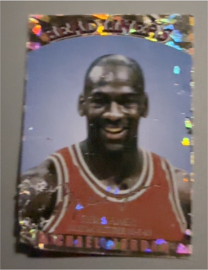 1991-92 Upper Deck #AW1 Michael Jordan Scoring Leader — front