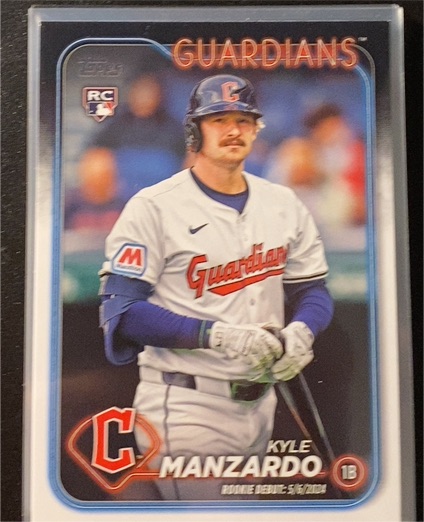 2024 Topps Update #US337 Kyle Manzardo — front
