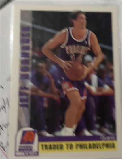 1992-93 Hoops #180 Jeff Hornacek — front