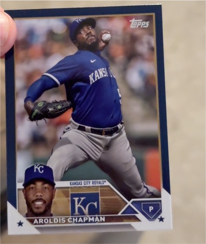2023 Topps Update Series #US194 Aroldis Chapman — front