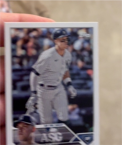 2023 Topps Update #ASG-2 Aaron Judge 2023 All-Star Game — front