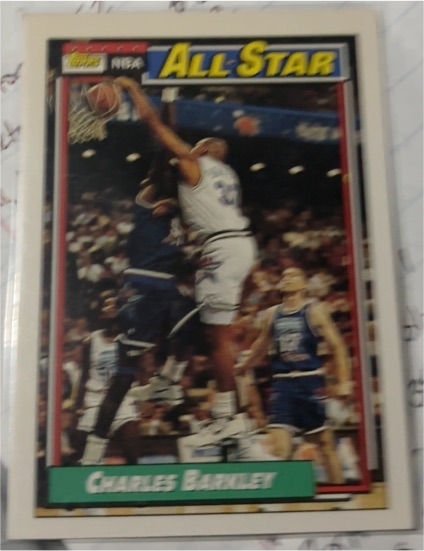 1992-93 Topps All Star #107 Charles Barkley — front