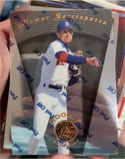 1997 Pinnacle Certified #114 Nomar Garciaparra Rookie Card — front