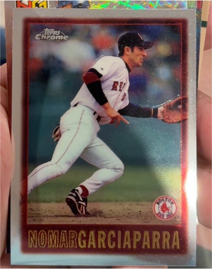 1997 Topps Chrome #99 Nomar Garciaparra — front