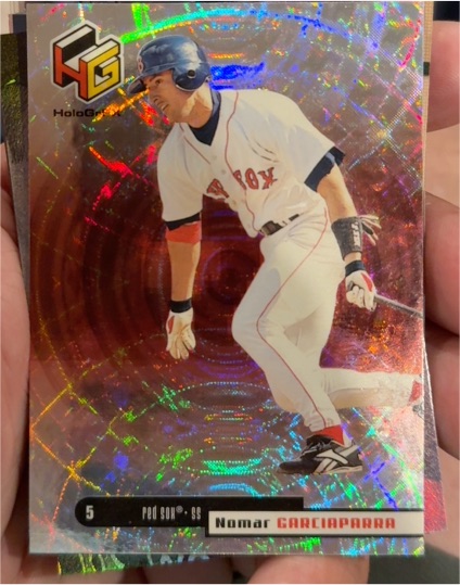 1999 Upper Deck HoloGrFX #12 Nomar Garciaparra — front