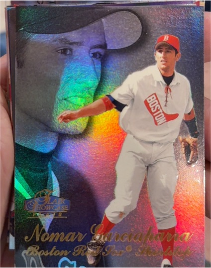 1998 Flair Showcase #5 Nomar Garciaparra — front