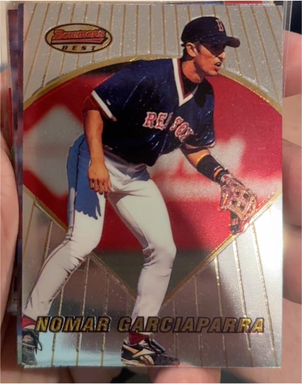 1996 Bowman's Best #92 Nomar Garciaparra — front