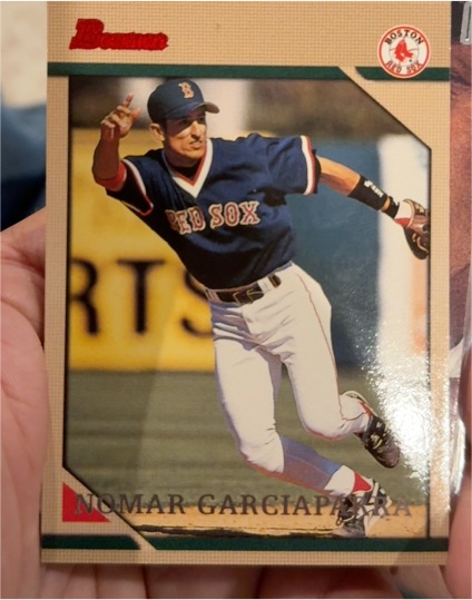 1996 Bowman #181 Nomar Garciaparra — front