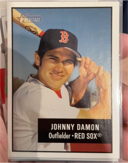 2003 Bowman Heritage #23 Johnny Damon — front
