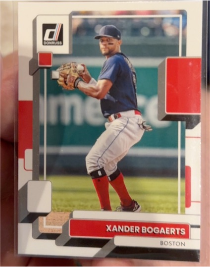2022 Donruss #126 Xander Bogaerts — front