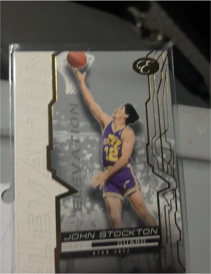 2007 Bowman Elevation #48 John Stockton — front