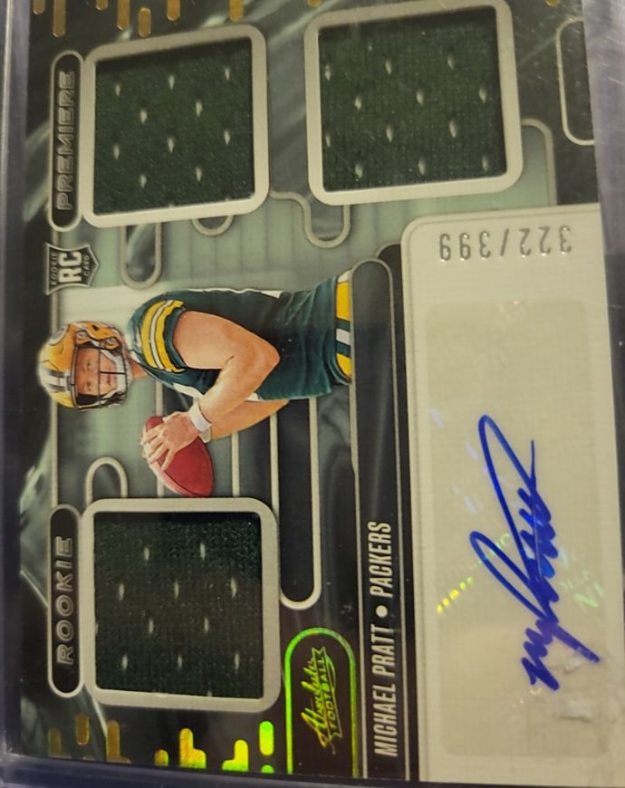 2024 Panini Absolute Rookie Premiere #RPM-MPT Michael Pratt — front