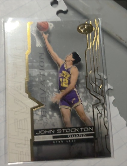 2007 Bowman Elevation #48 John Stockton — front