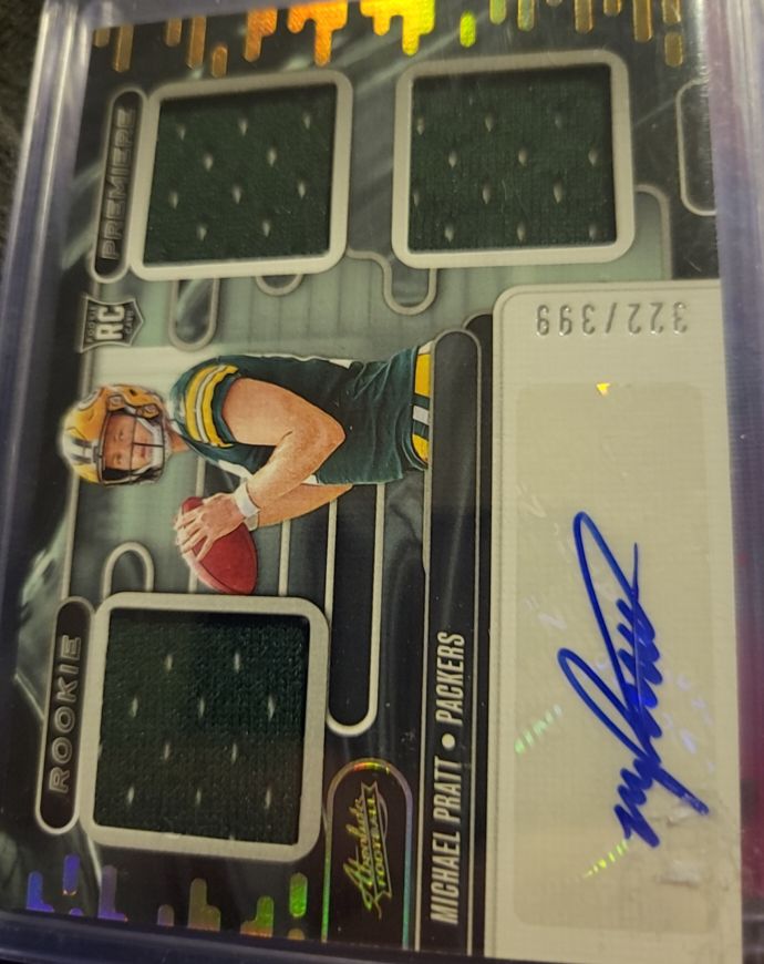2024 Panini Absolute Rookie Premiere #RPM-MPT Michael Pratt — front