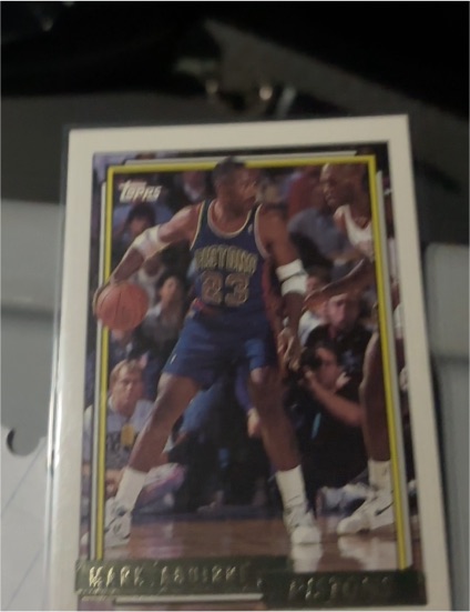 1992-93 Topps #86 Mark Aguirre — front
