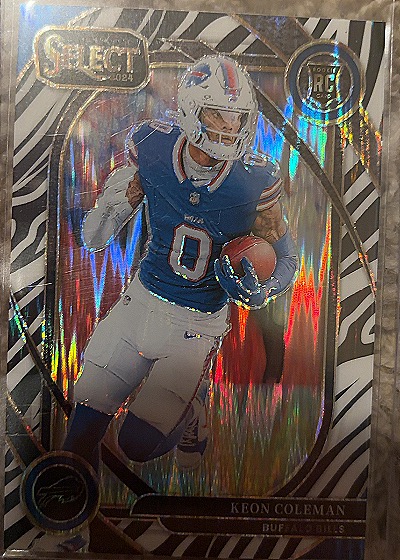 2024 Panini Select #0 Keon Coleman — front