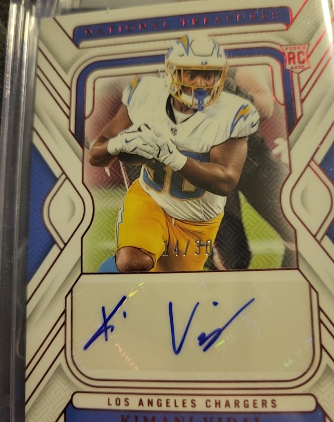 2024 Panini National Treasures #14 Kimaní Vidal — front