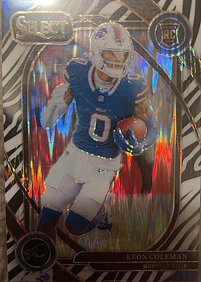 2024 Panini Select #RC Keon Coleman — front