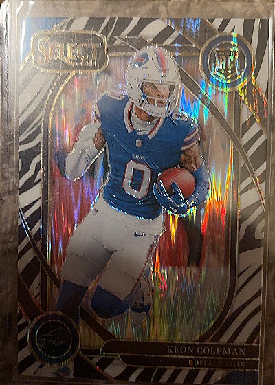 2024 Panini Select #RC Keon Coleman — back