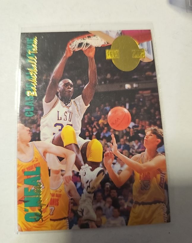 1993 Classic Four Sport Collection #315 Shaquille O'Neal LSU Tigers — front