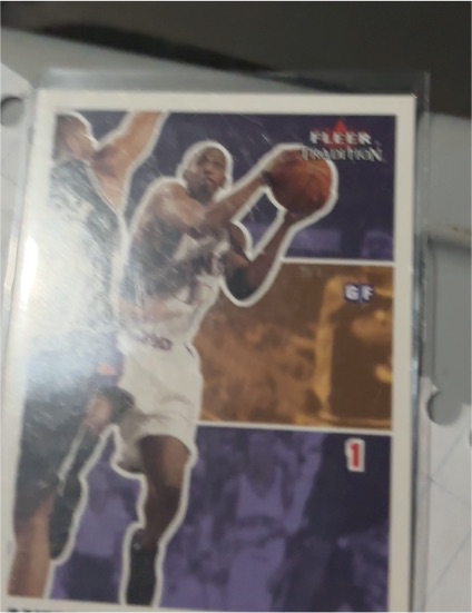 1992-93 Fleer Tradition #393 Alonzo Mourning — front