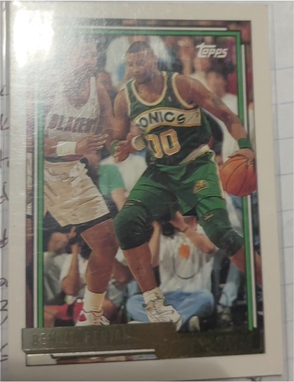 1992-93 Topps #161 Benoit Benjamin — front