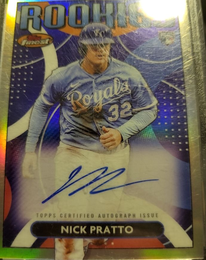 2023 Topps Finest #RDA-NP Nick Pratto — front