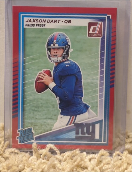 2025 Panini Donruss #400 Jaxson Dart — front
