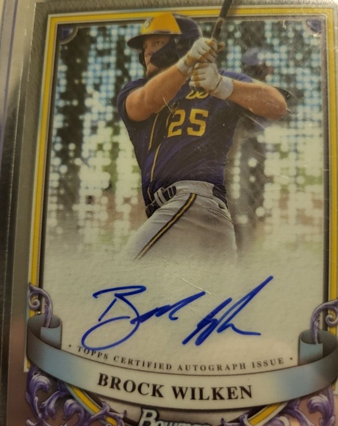 2024 Bowman Sterling #PA-BW Brock Wilken — front