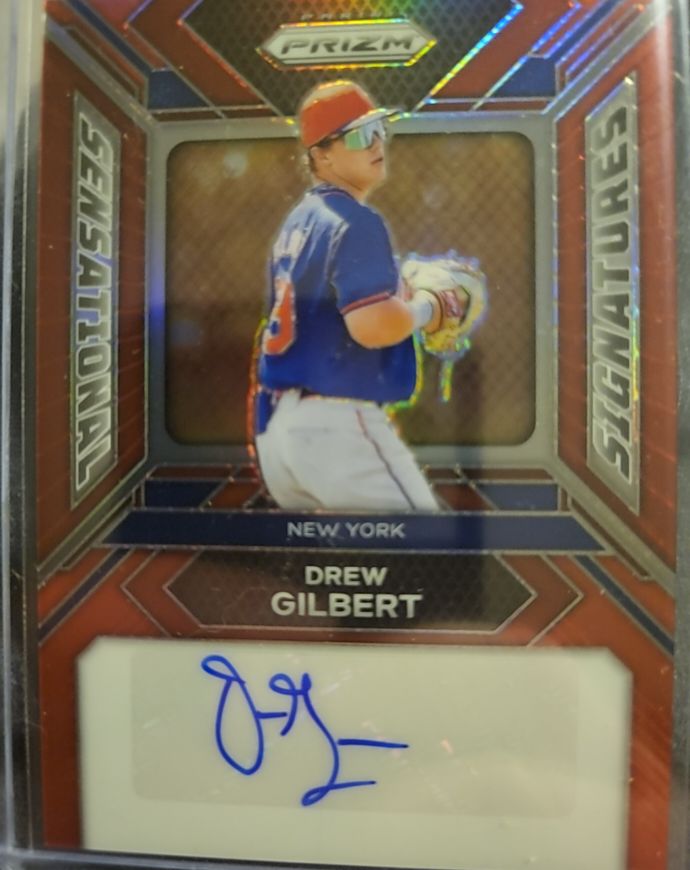 2024 Panini Prizm Sensational Signatures #SS-DG Drew Gilbert — front