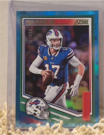 2025 Panini Score #159 Josh Allen — front