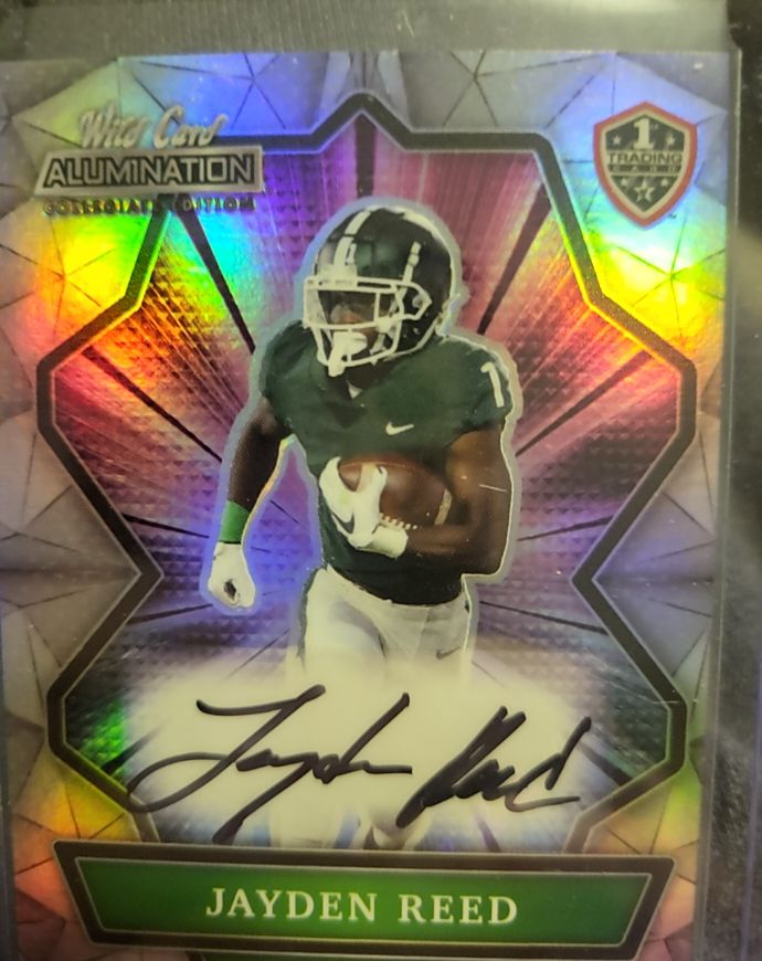 2021 Wild Card Alumination #ANBC-A Jayden Reed — front