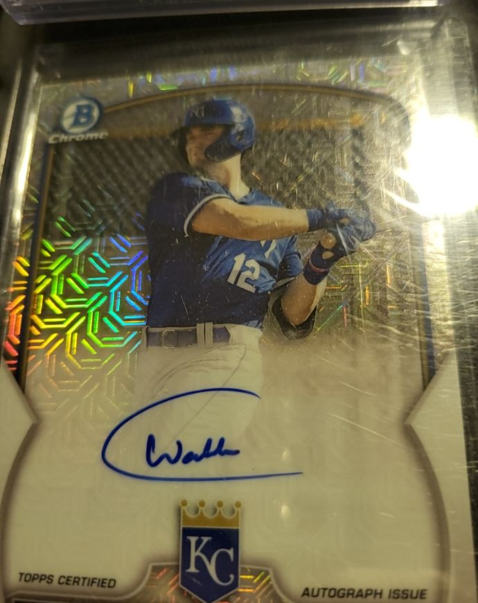 2021 Bowman Chrome #BCP-12 Wade — front