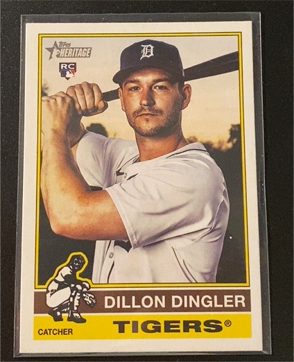 2025 Topps Heritage #130 Dillon Dingler — front