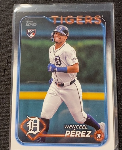 2024 Topps Update Series #US233 Wenceel Pérez — front