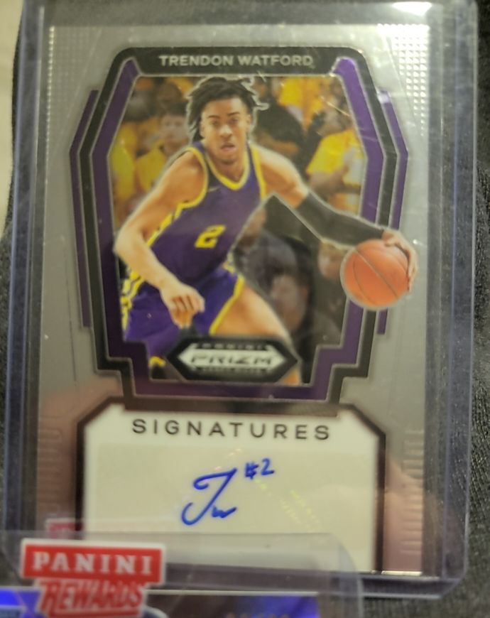 2024 Panini Prizm Draft Picks #S-TWF Trendon Watford — front