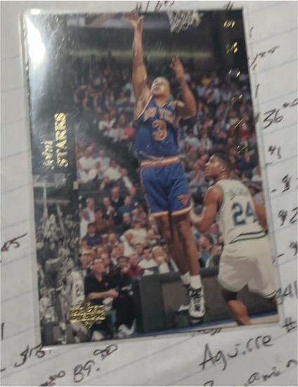 1993 Upper Deck #83 John Starks — front